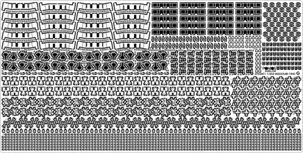1/350 Pontos Model USS BB-63 Missouri 1945 Detail Up Set for HB (20B Deck Blue) 37034FB