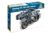 1/9 Italeri Zündapp KS 750 with Sidecar 7406