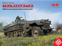 1/35 ICM Sd.Kfz.251/1 Ausf.A WWII German Armoured Personnel Carrier 35101