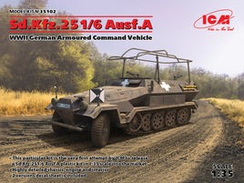1/35 ICM Sd.Kfz.251/6 Ausf.A WWII German Armoured Command Vehicle 35102