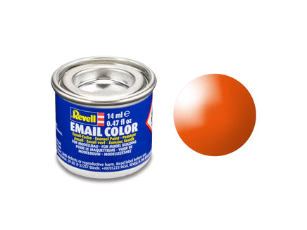 Revell Email Color Enamel Paint 14ml - Gloss "Orange" (RAL 2004) 32130