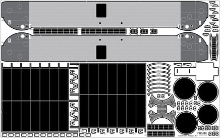 1/200 Pontos Model IJN Mikasa 1905 Detail Up Set 23008F1