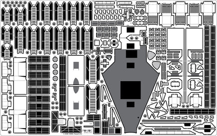 1/200 Pontos Model HMS Hood 1941 Detail Up Set 23009F1
