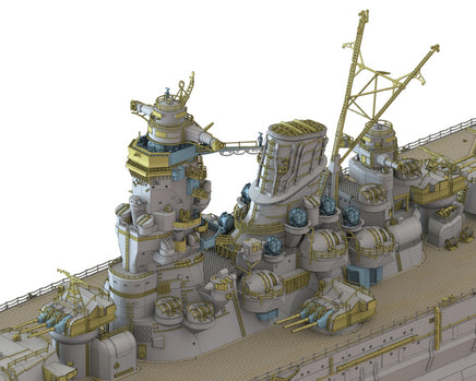 1/700 Pontos Model IJN Battleship Yamato 1941 70003R1