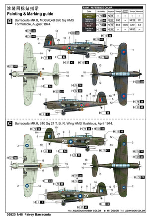 1/48 Trumpeter Fairey Barracuda 05825