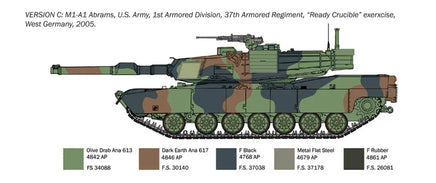 1/35 Italeri M1A1 Abrams - War Thunder 35108 - MPM Hobbies