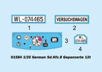 1/35 Trumpeter German Sd.Kfz.8 DB10 Gepanzerte 12t 01584