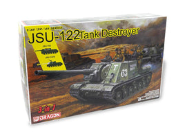 1/35 Dragon Model JSU-122 Vs Panzerjager 3n1 Kit 6787