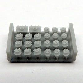 1/350 Black Cat Models Assorted Hatches with Handwheels (x23) AC350057c