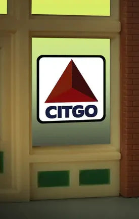 Miller Engineering Citgo Window Sign 9075 - MPM Hobbies