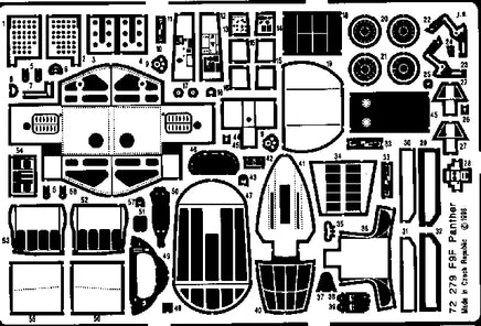 1/72 Eduard F9F for HASEGAWA 72279