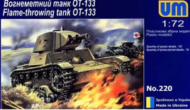 1/72 Uni Model Soviet Flame-Throwing Tank OT-133 220