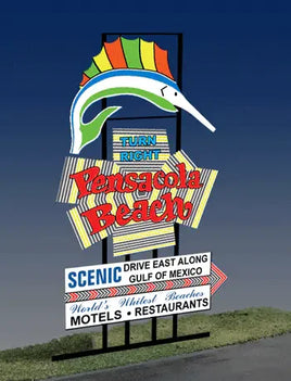 Miller Engineering Pensacola Railroad Billboard 2750 - MPM Hobbies