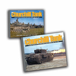 David Doyle Visual History The Churchill Tank Volumes 1 & 2 VH-Churchset