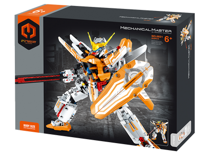 Mechanical Master Mech Warrior - Orange (833 pcs) 6821