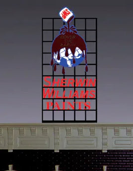 O/HO Miller Engineering Medium Sherwin Williams Billboard 9981 - MPM Hobbies