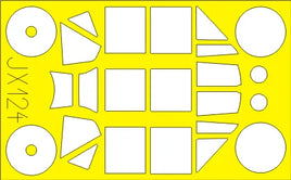 1/32 Eduard Paint Mask for DRAGON/CYBER HOBBY Bf 109E-4 JX124