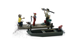 O Woodland Scenic Accents Family Fishing A2756