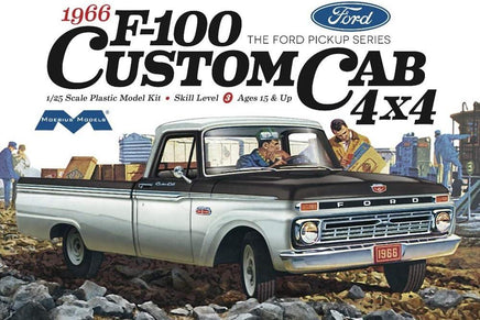 1/25 Moebius 1966 Ford F-100 Custom Cab 4x4 - 1236 - MPM Hobbies