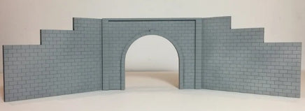 Model of a brick archway on a plain background