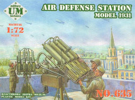 1/72 Uni Model Air Defense Station Model 1931 MT-635