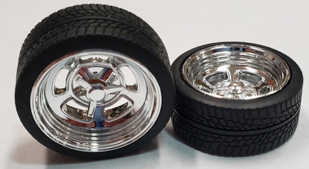 Pegasus 23″ “Holli’s” Chrome Rims with Tires 2305