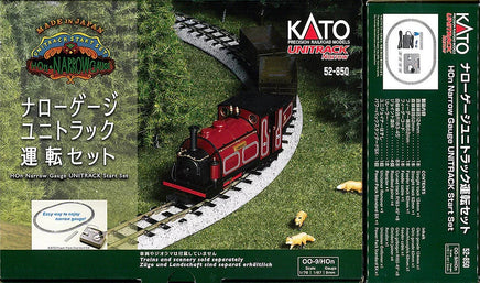 Kato Narrow-Gauge Unitrack Oval Track Set with Kato Power Pack 52850