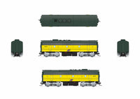HO Broadway Ltd Emd F7 A/B CNW 400/410 Executive Scheme A-Unit No-Sound / DCC-Ready Unpowered B 9695