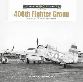 Schiffer Publishing Legends of Warfare The 406th Fighter Group Hardcover Book 366529