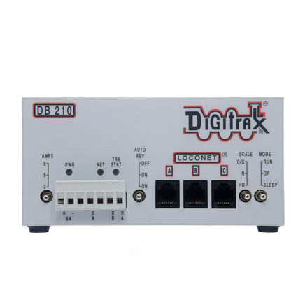 Digitrax DB210 Single 3/5/8 Amp Autoreversing DCC Booster 3008