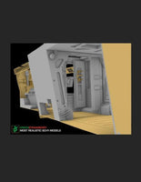 1/72 Green Strawberry Star Wars Razor Crest - Cargo Bay Photo Etch (AMT) B18422