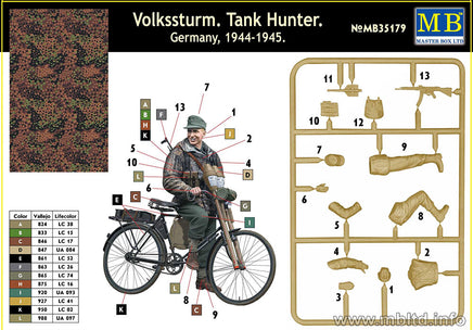 1/35 Master Box Volkssturm - Tank Hunter (Germany, 1944-1945) 35179