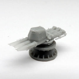 1/350 Black Cat Models Kriegsmarine Triple 533mm Torpedo Tubes with Shield (X2) AC350073a