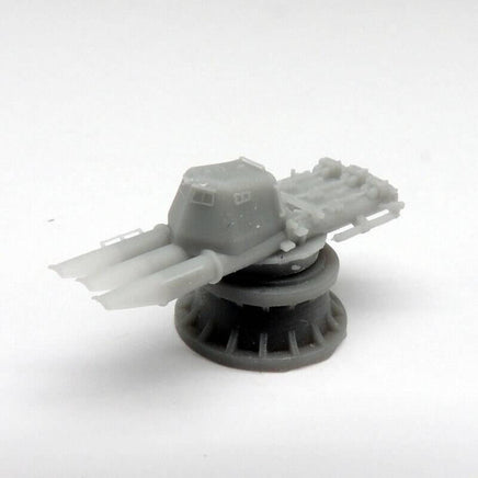 1/350 Black Cat Models Kriegsmarine Triple 533mm Torpedo Tubes with Shield (X2) AC350073a