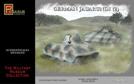 1/72 Pegasus German Jaguarundi Tanks 7606