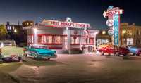 HO Woodland Miss Molly's Diner BR5066