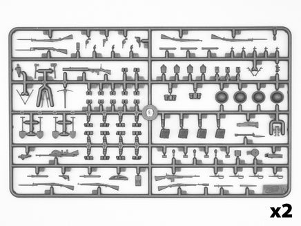 1/35 ICM WWI US Infantry Weapon and Equipment 35688