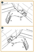 1/48 Clear Prop F-86A Air Brakes (CP) 48051