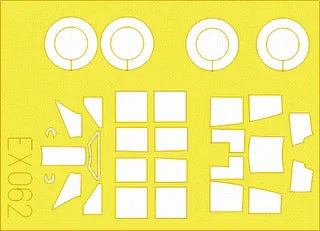 1/48 Eduard Paint Mask for HASEGAWA A6M2 Zero/Rufe EX062