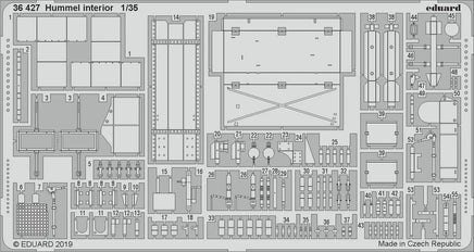 1/35 Eduard Hummel interior 36427
