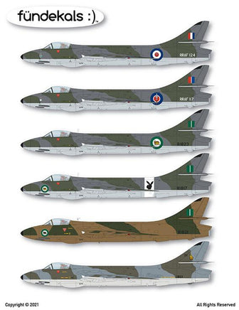 1/48 Fundekals RHODESIAN HUNTERS 48028
