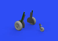 1/32 Eduard Bf 108 wheels spoked 632155