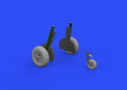 1/32 Eduard Bf 108 wheels spoked 632155