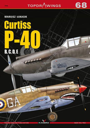 Kagero Publishing Curtiss P-40 B,C,D,E 07068