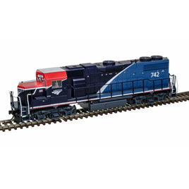 HO Atlas Trainman GP38-2 Silver Amtrak PH. VII #742 - 10004552 - MPM Hobbies