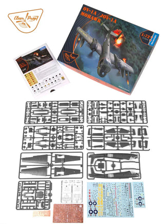 1/72 Clear Prop OV1A/JOV1A Mohawk US Army Aircraft 72016