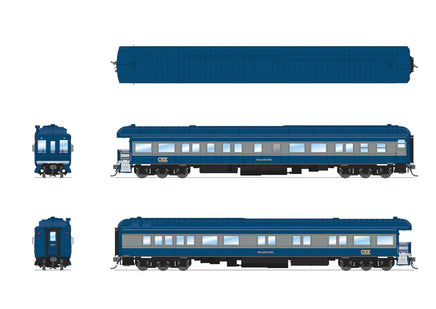 HO Broadway Ltd CSX Business Car "Philadelphia" 8953 - MPM Hobbies