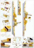 1/350 Pontos Model USS DDG-92 Momsen Flight IIa Detail Up Set 35028F1