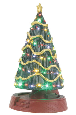 O MTH Giant Town Square Christmas Tree w/Operating Led Lights 30-11097