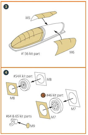 Clear Prop A72038 masking set with complete coverage masks for both cockpit positions and bubble canopy on 1/72 F-16B/D twin seater
